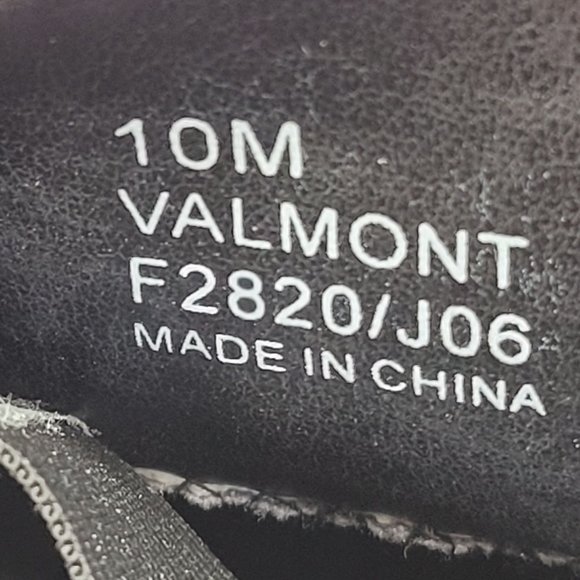 Calvin Klein Valmont Men's Black Leather Dress Shoes F2820/J06 US Size 10M - Picture 9 of 9